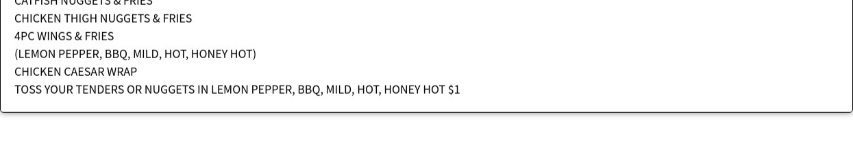 Chicken Thigh Nuggets